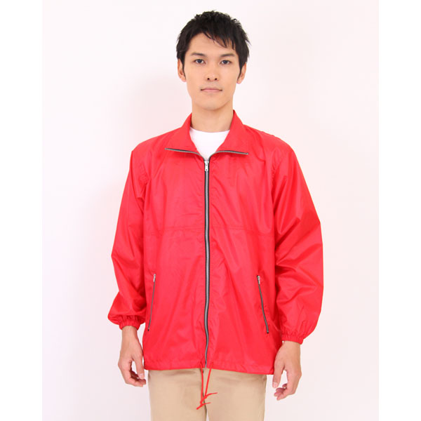 モデル着用イメージ　175cm Mサイズ　レッド