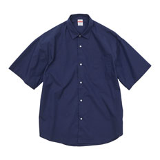 ブロード ルーズフィット ショートスリーブ シャツ