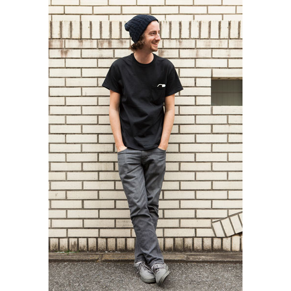 モデル着用イメージ　180cm Mサイズ