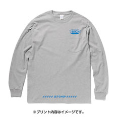 6.0オンス ウルトラコットン長袖ポケットTシャツ(左胸ポケット付)(GILDAN)