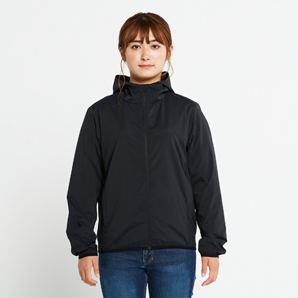 着用イメージ　モデル身長161cm　ブラック　Sサイズ着用