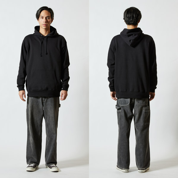 着用イメージ モデル身長182cm/XL 002ブラック