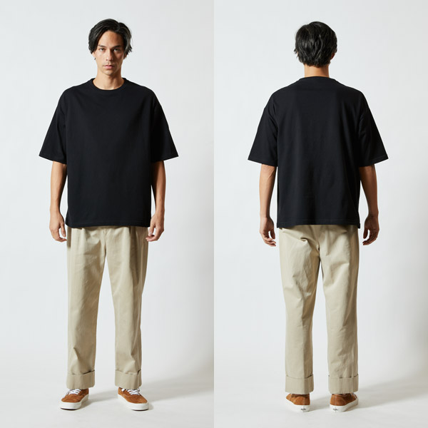着用イメージ モデル身長182cm/L 002ブラック