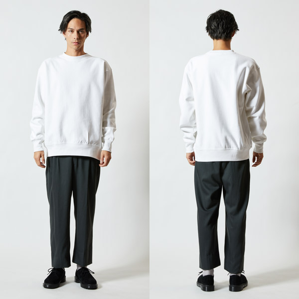 着用イメージ モデル身長182cm/XL 001ホワイト