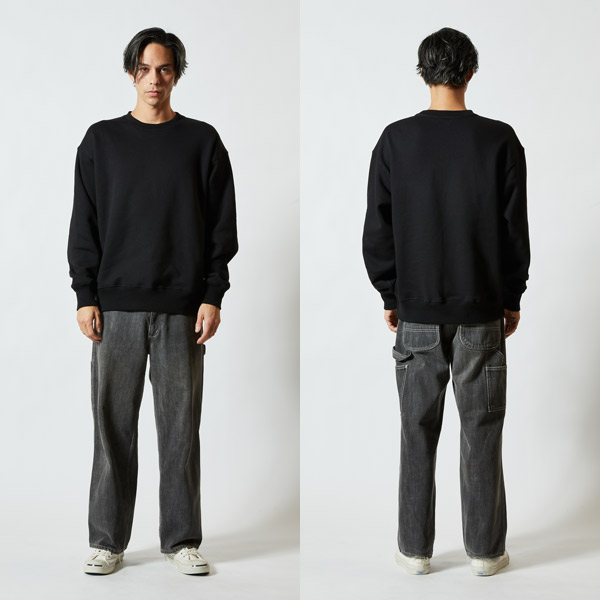 着用イメージ モデル身長182cm/XL 002ブラック