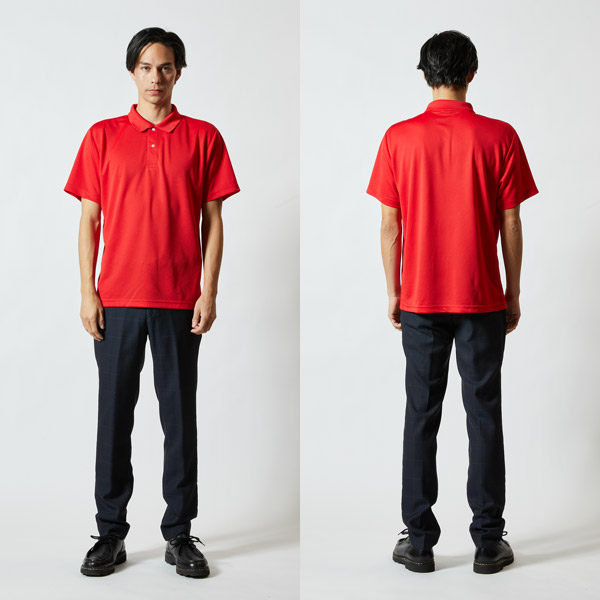 着用イメージ モデル身長182cm/L 069レッド