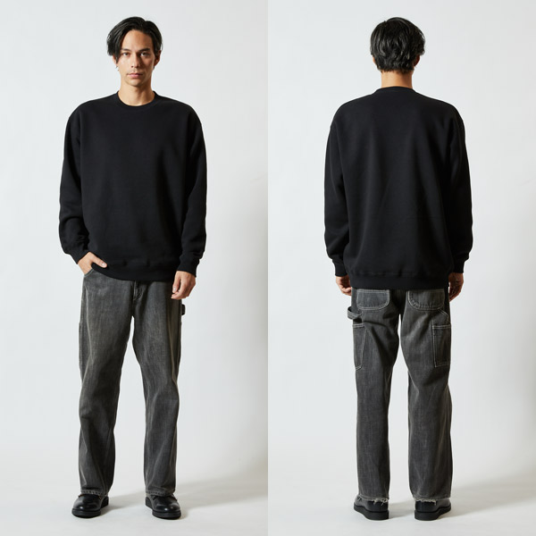 着用イメージ モデル身長182cm/XL 002ブラック
