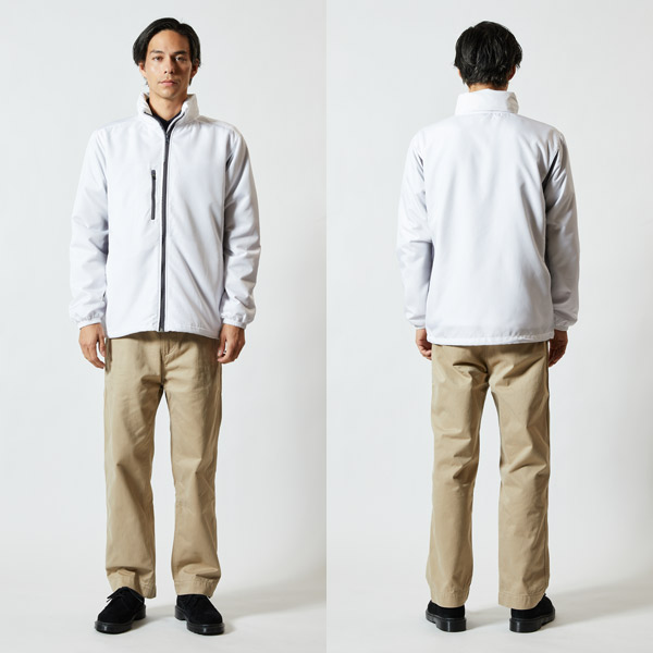 着用イメージ モデル身長182cm/L 001ホワイト