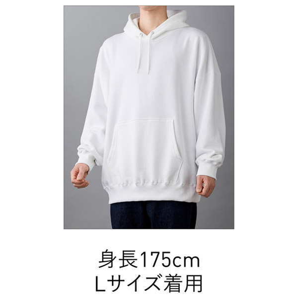 着用イメージ　身長175cm/Lサイズ