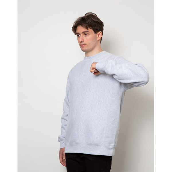 モデル着用イメージ サイズL 184cm GreyHeather グレーヘザー