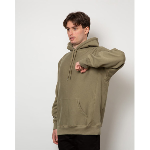 モデル着用イメージ サイズL 184cm GreyHeather グレーヘザー