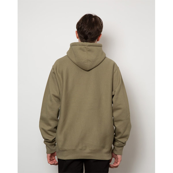 モデル着用イメージ サイズL 184cm GreyHeather グレーヘザー