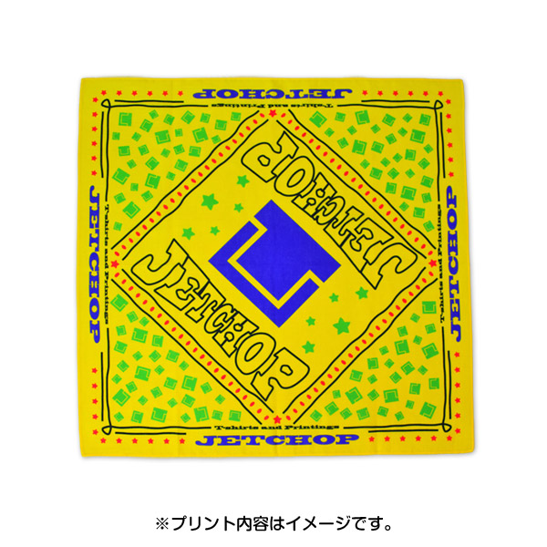 バンダナ商品イメージ　※プリント内容はイメージです。