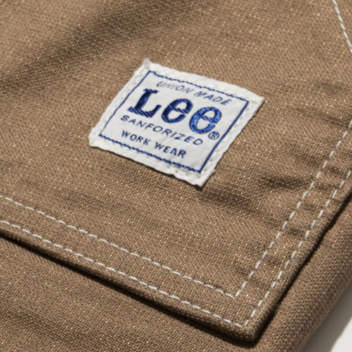 ワンポイントがおしゃれなLeeオリジナルネームタグ