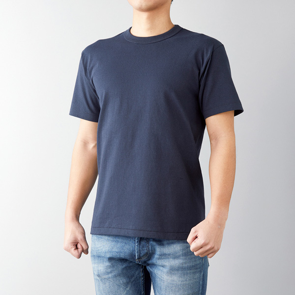 着用イメージ　175cm/Mサイズ　カラー:69ネイビー