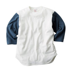 6.2オンス オープンエンド 3/4スリーブ ベースボールTシャツ
