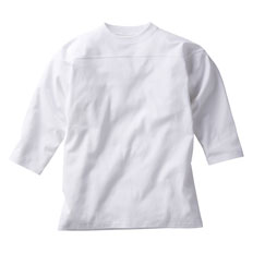 6.2オンス オープンエンド フットボールTシャツ
