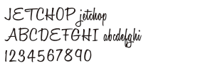 E-33　Honey Script